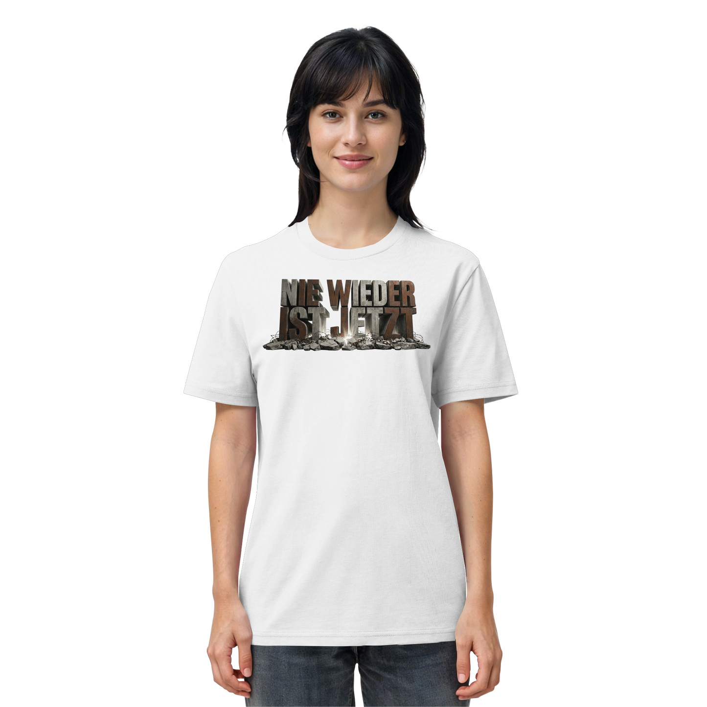 Nie wieder ist jetzt  - Demokratie  - Organic Shirt