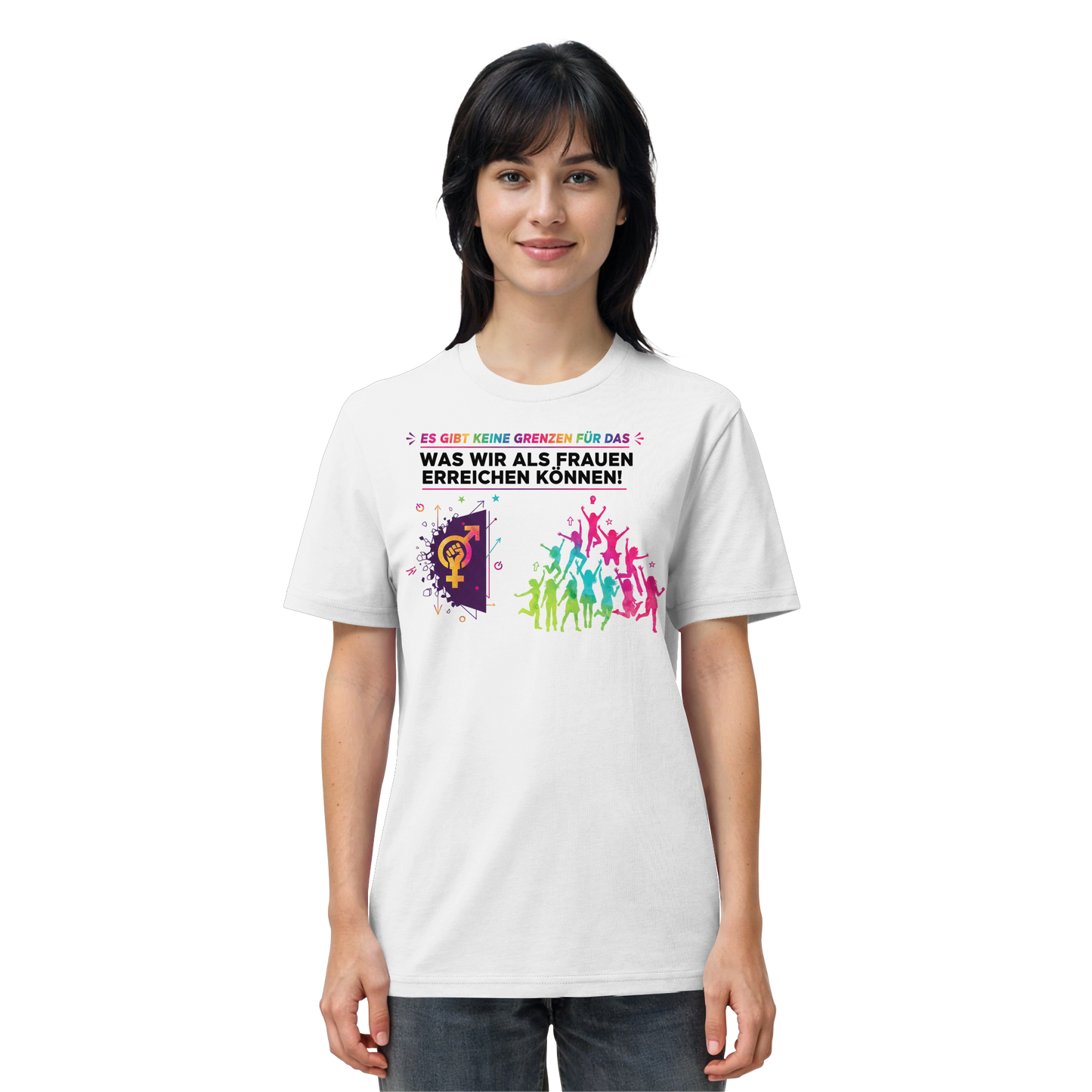 Es gibt keine Grenzen für das, was wir als Frauen erreichen können  - Frauenrechte - Organic Shirt