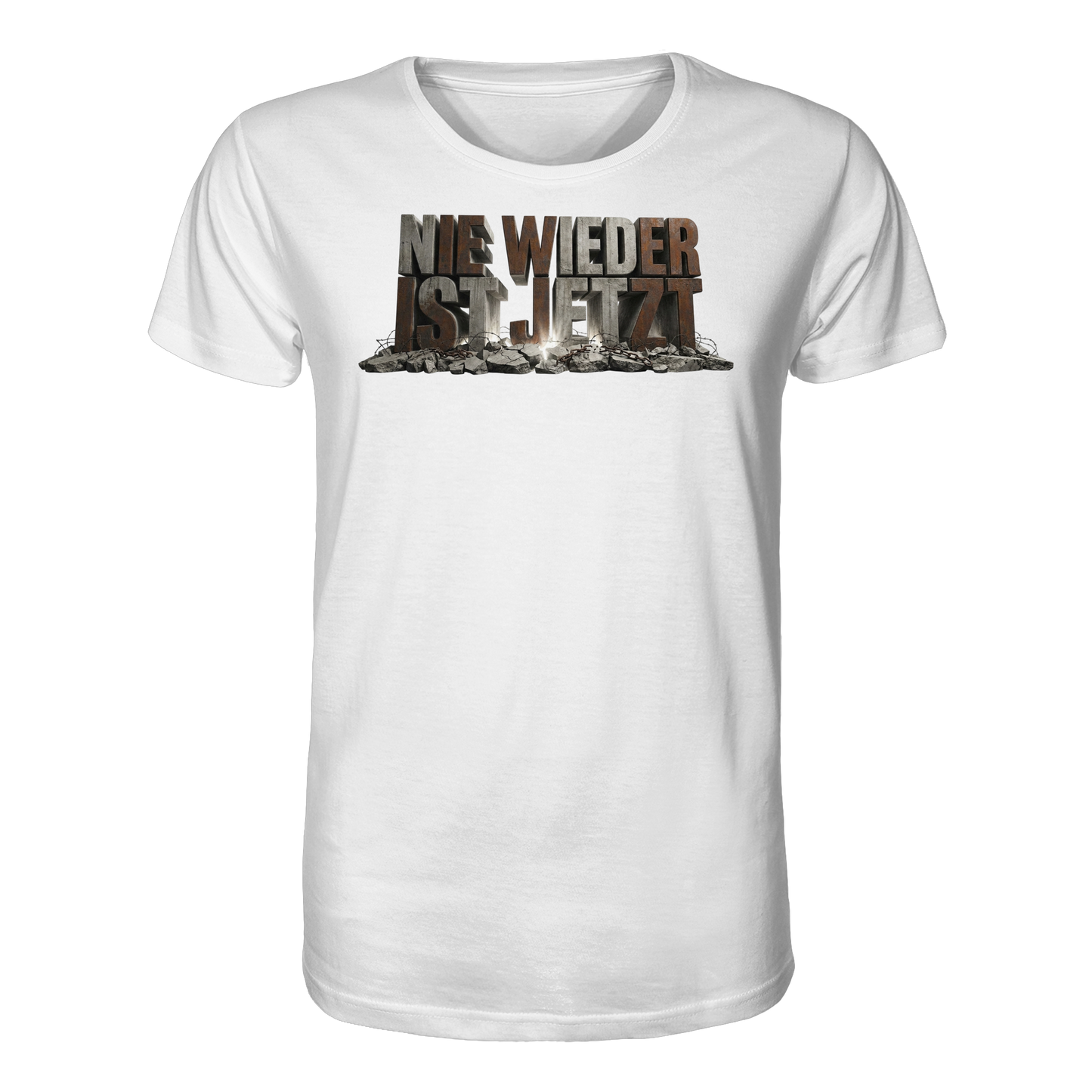 Nie wieder ist jetzt  - Demokratie  - Organic Shirt