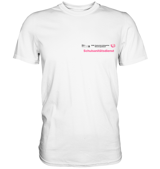 Dienstkleidung Schulsanitätsdienst Stadt. Realschule Volksgarten  - Premium Shirt