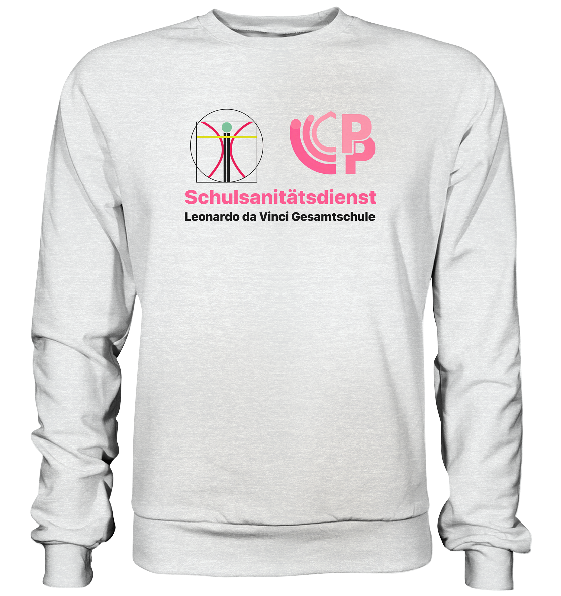 Dienstkleidung Schulsanitätsdienst Leonardo-da-Vinci Gesamtschule Willich - Premium Sweatshirt