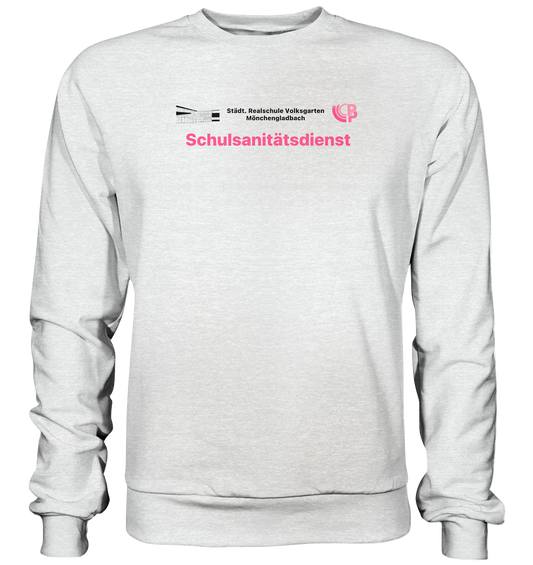 Dienstkleidung Schulsanitätsdienst Stadt. Realschule Volksgarten  - Premium Sweatshirt