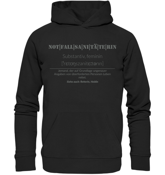 Notfallsanitäterin - Premium Unisex Hoodie