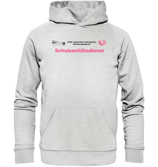 Dienstkleidung Schulsanitätsdienst Stadt. Realschule Volksgarten  - Premium Unisex Hoodie