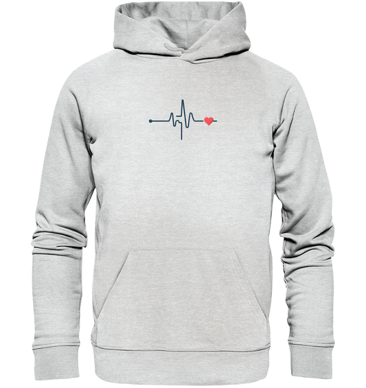 Pulsschlag für die Liebsten - Premium Unisex Hoodie