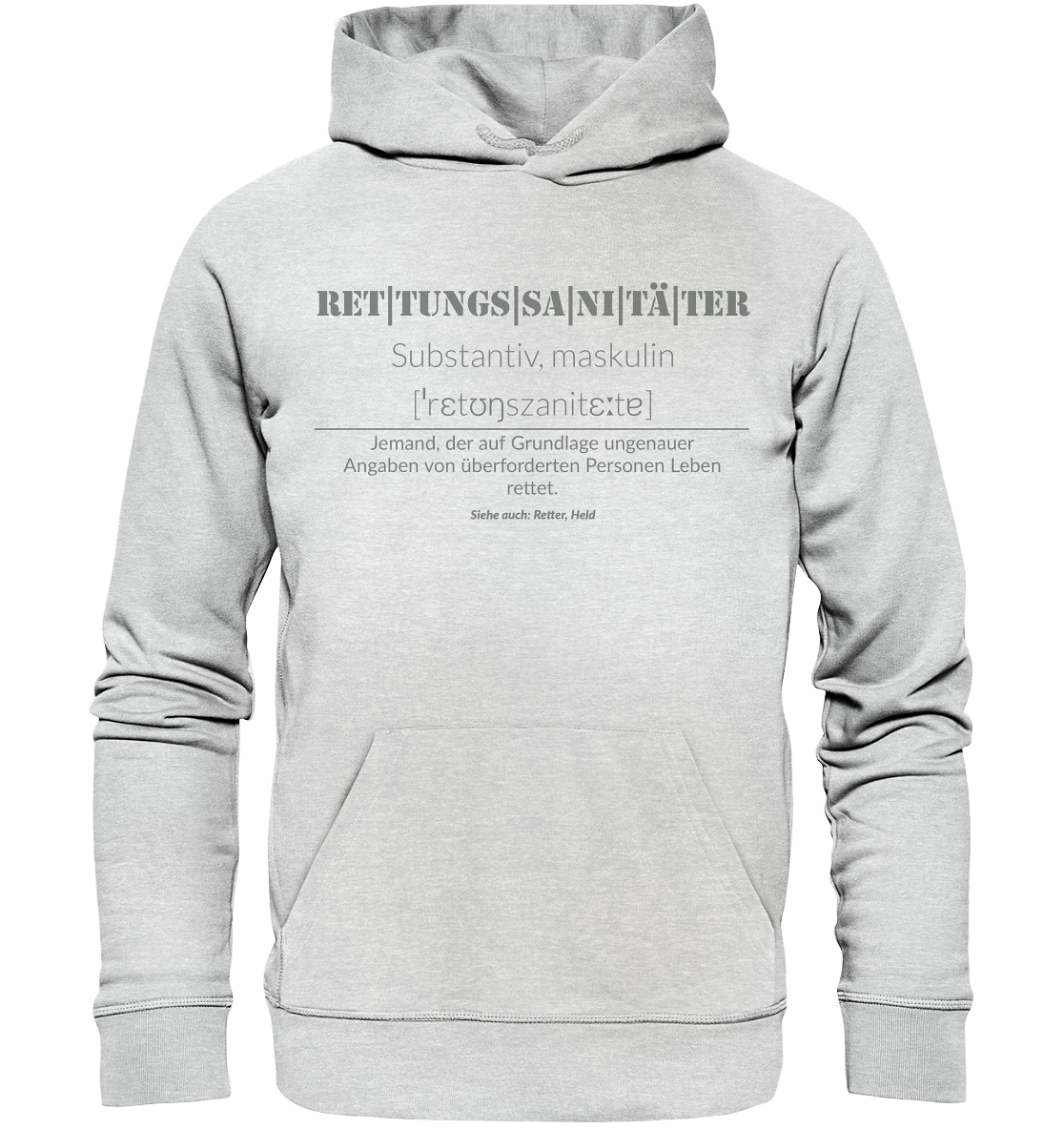 Rettungssanitäter  - Premium Unisex Hoodie