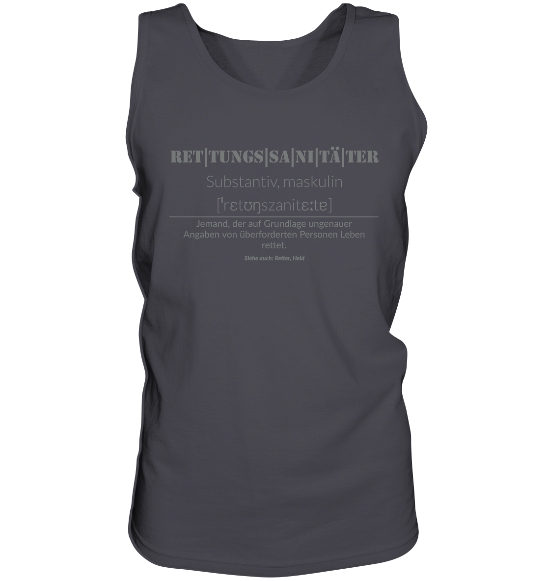 Rettungssanitäter  - Tank-Top