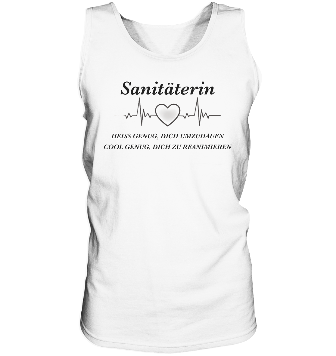 Sanitäterin - heiß und cool - Tank-Top