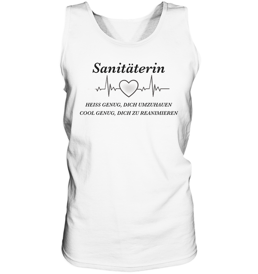 Sanitäterin - heiß und cool - Tank-Top